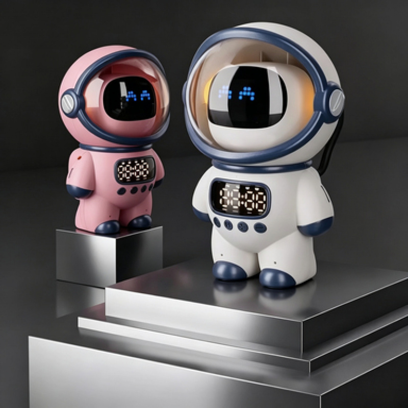Smart Home Camera - 2026 Neuer KI-Smart-Sprachchat-Roboter Bluetooth-Lautsprecher Digitaler Wecker