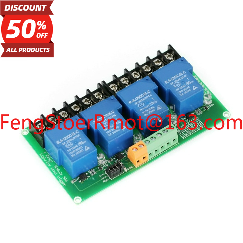 Smart Home With Plc - 5V/12V/24V 4-Wege-Relaismodul Hoch- und Low-Level-Trigger Smart