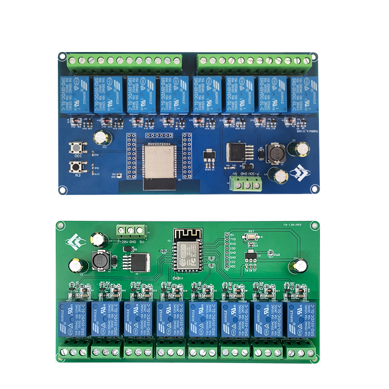 Smart Home Esp32 - ESP8266 / ESP32 WIFI 8-Kanal-Relaismodul Esp-12F