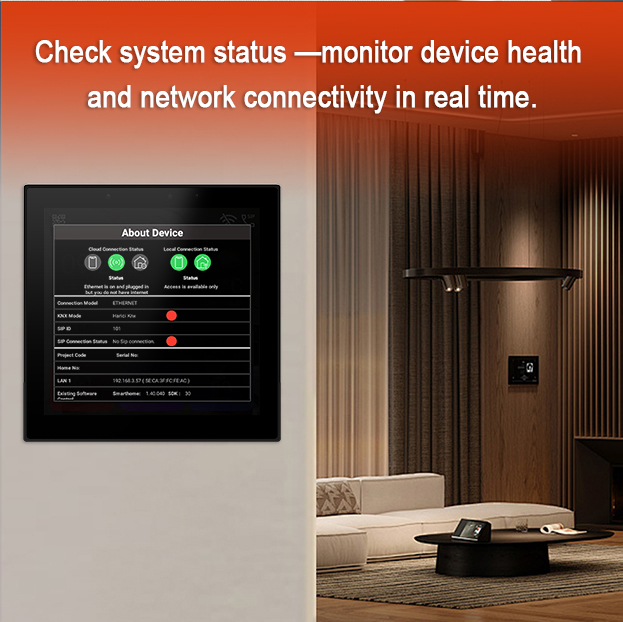 Smart Home Knx - Sunworld 4-Zoll KNX-Tablet mit Onsemi Transceiver