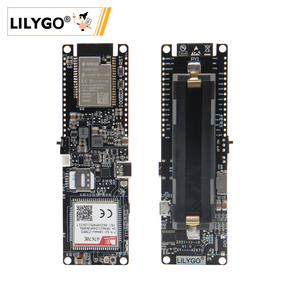 Smart Home Esp32 - LILYGO® TTGO T-A7670G/E/SA R2 4G Entwicklungs