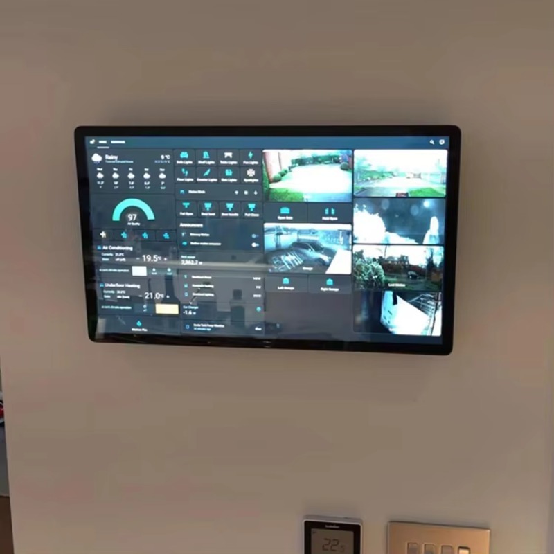 Smart Home Touchscreen Control Panel - Wandmontierter 21,5 27 32 43 Zoll