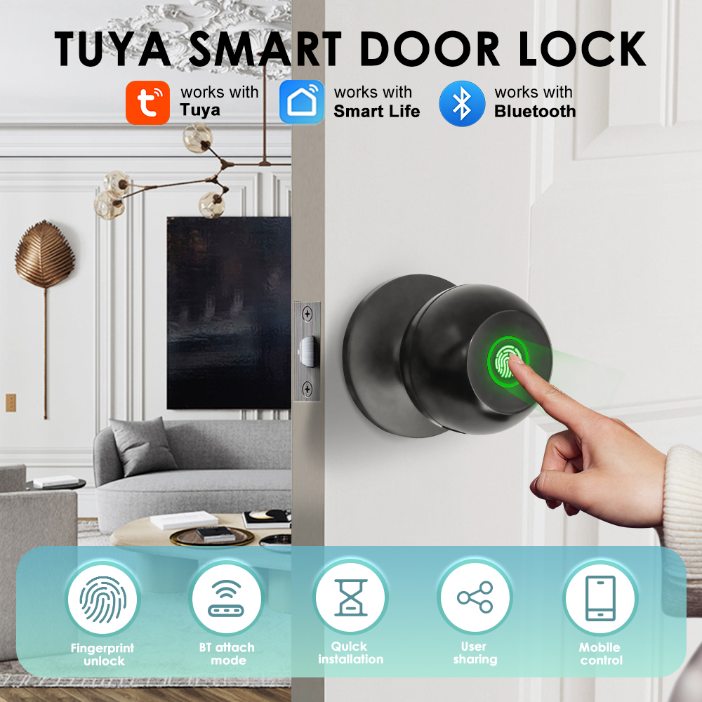Smart Home Website - Tuya Elektronisches Türschloss Intelligentes externes Türschloss