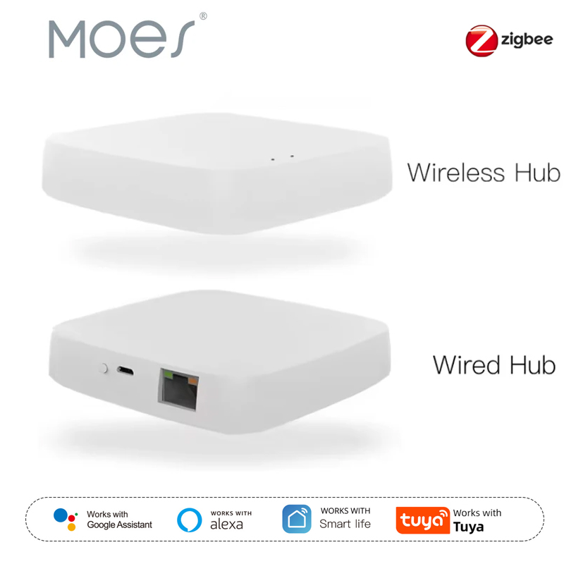 Smart Home Website - Moes Tuya ZigBee 3.0 Smart Gateway