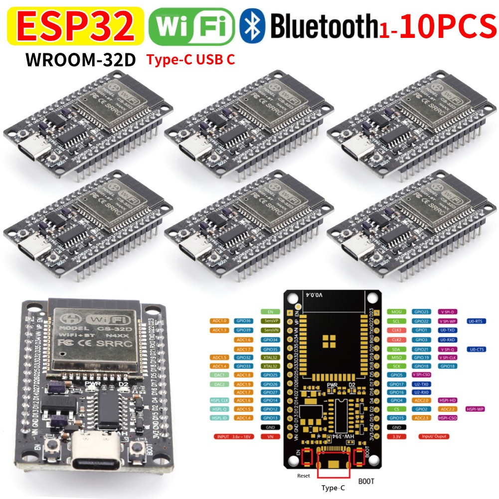 Smart Home Esp32 - Entwicklung Bord Modul WiFi + Bluetooth-kompatibel
