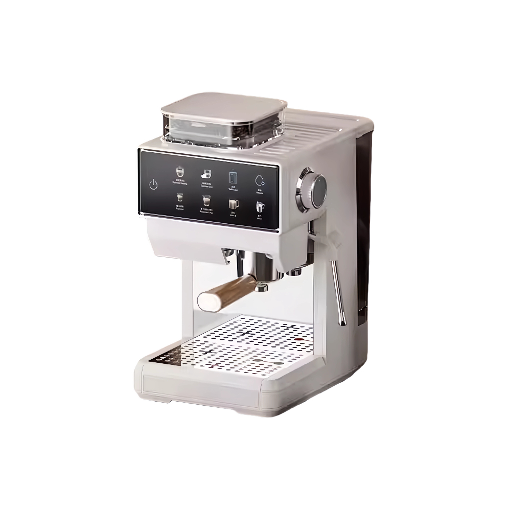 Smart Home Touchscreen Control Panel - Touchscreen-Kaffeemaschine für Zuhause mit Intelligenter Mahlfunktion,