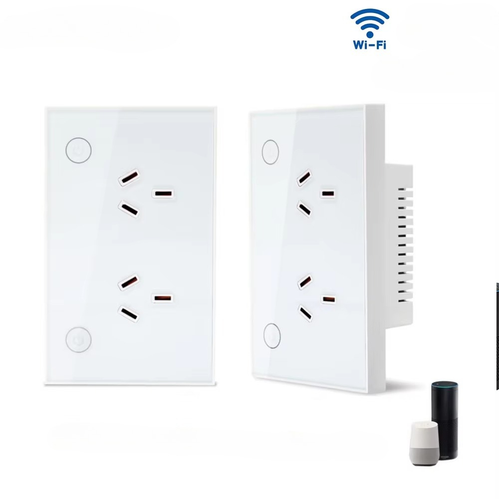 Smart Home Alexa - Zigbee Wi-Fi Matter AU Smarte Wandsteckdose