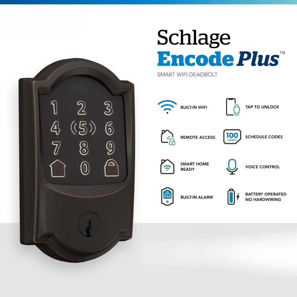 Airbnb Smart Home - Exklusives Angebot Smart WLAN-Türschloss mit Touchscreen