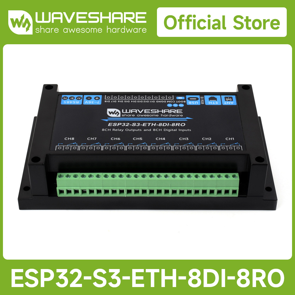 Waveshare Industrial 8-Kanal E – Smart Home Esp32 Bewertung und Preis
