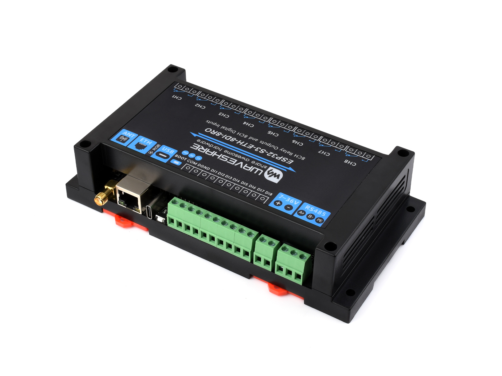 Waveshare Industrial 8-Kanal E – Smart Home Esp32 Bewertung und Preis