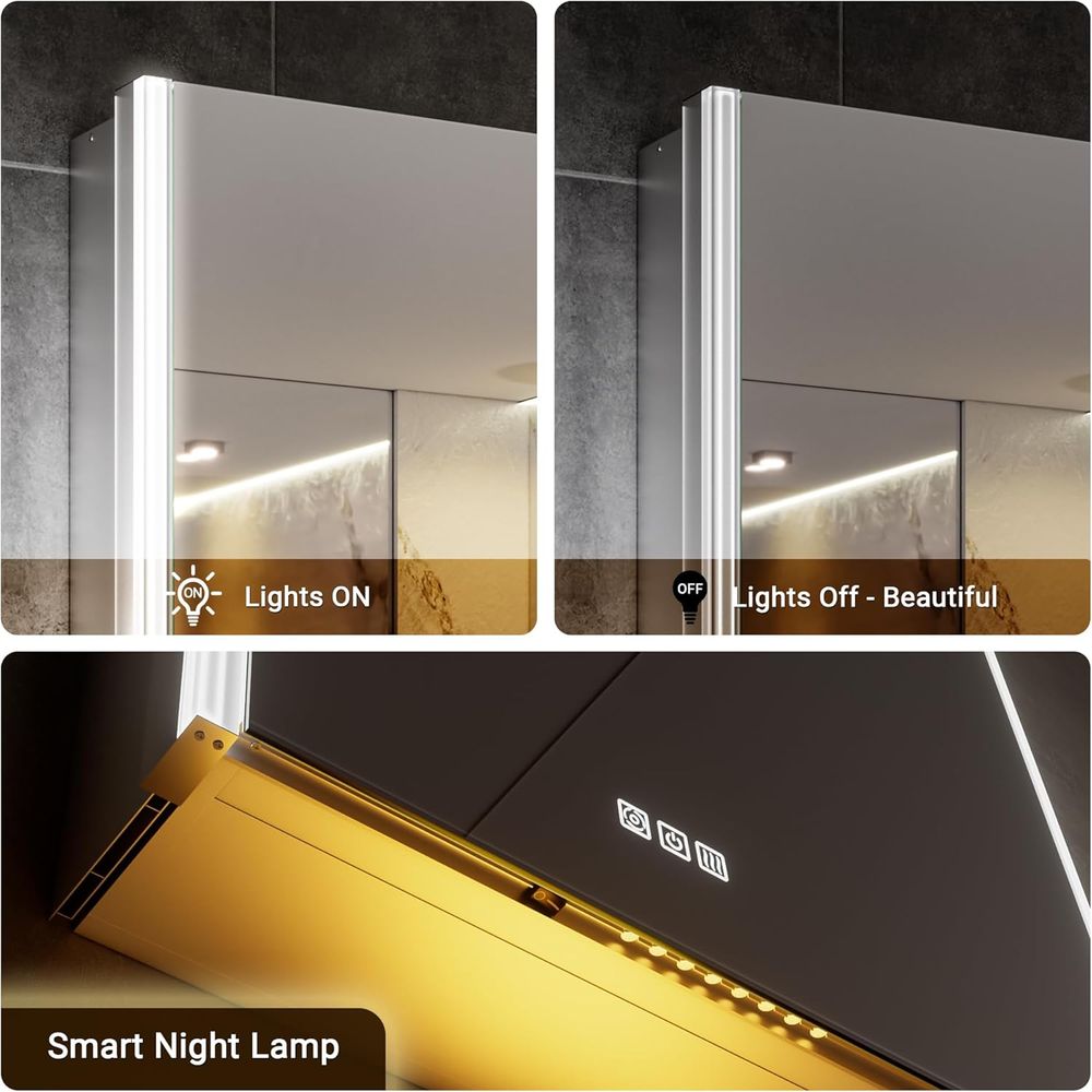 20x32 Beleuchteter Medizinschr – Smart Home Furniture Bewertung und Preis