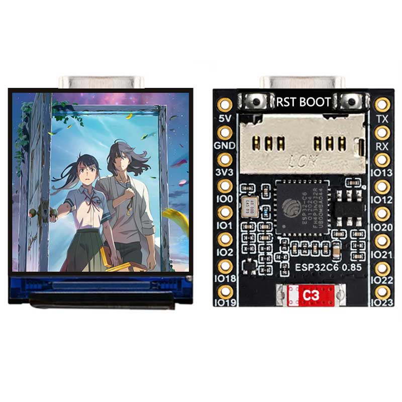 ESP32 C6 0,85 Zoll 128X128 IPS – Smart Home Esp32 Bewertung und Preis