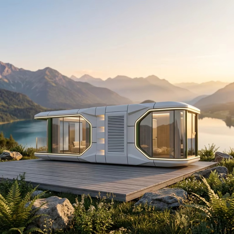 Smarte Raumkapsel Tiny House F – Airbnb Smart Home Bewertung und Preis