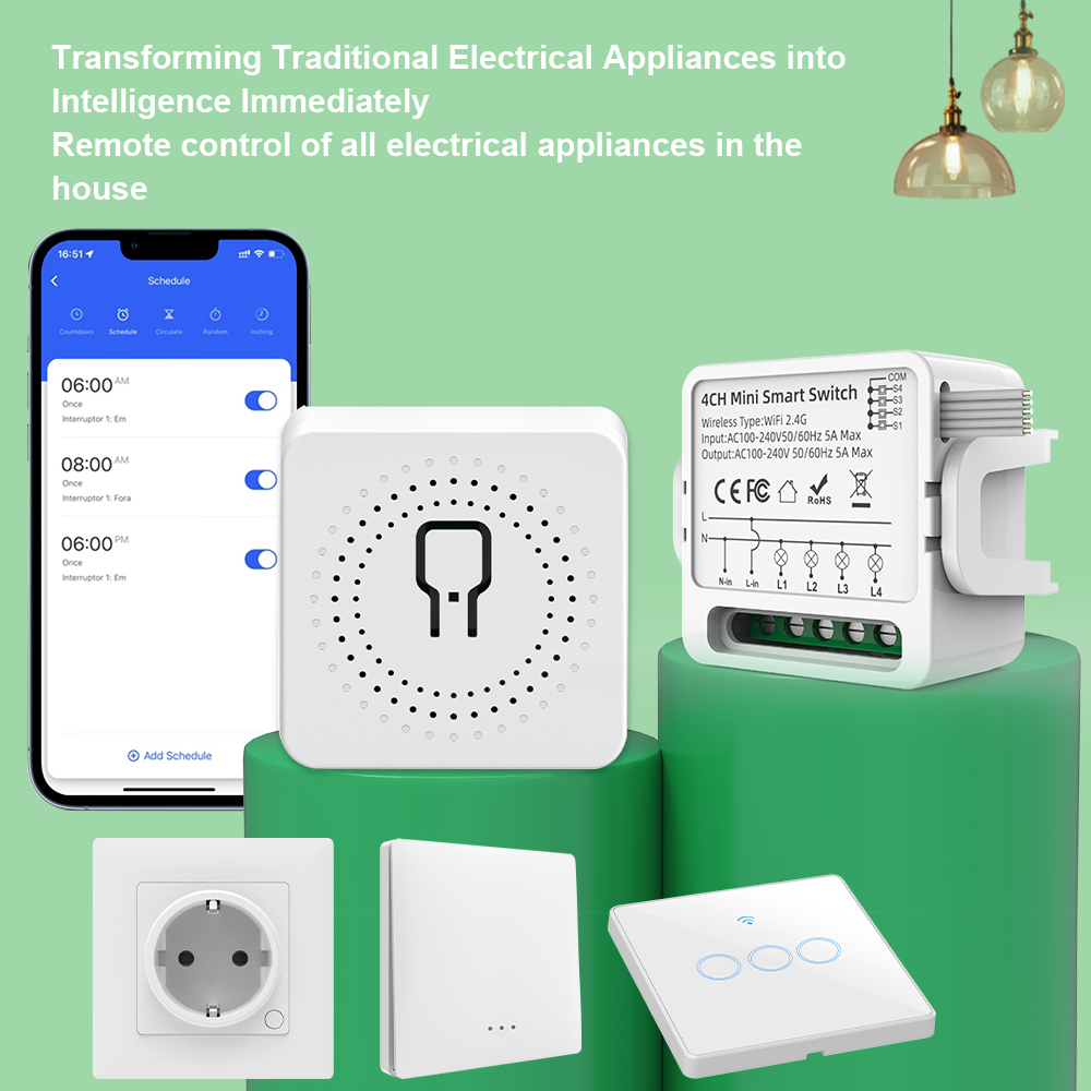 Tuya WiFi Smart-Schalter 1/2/3 – Smart Home Alexa Bewertung und Preis