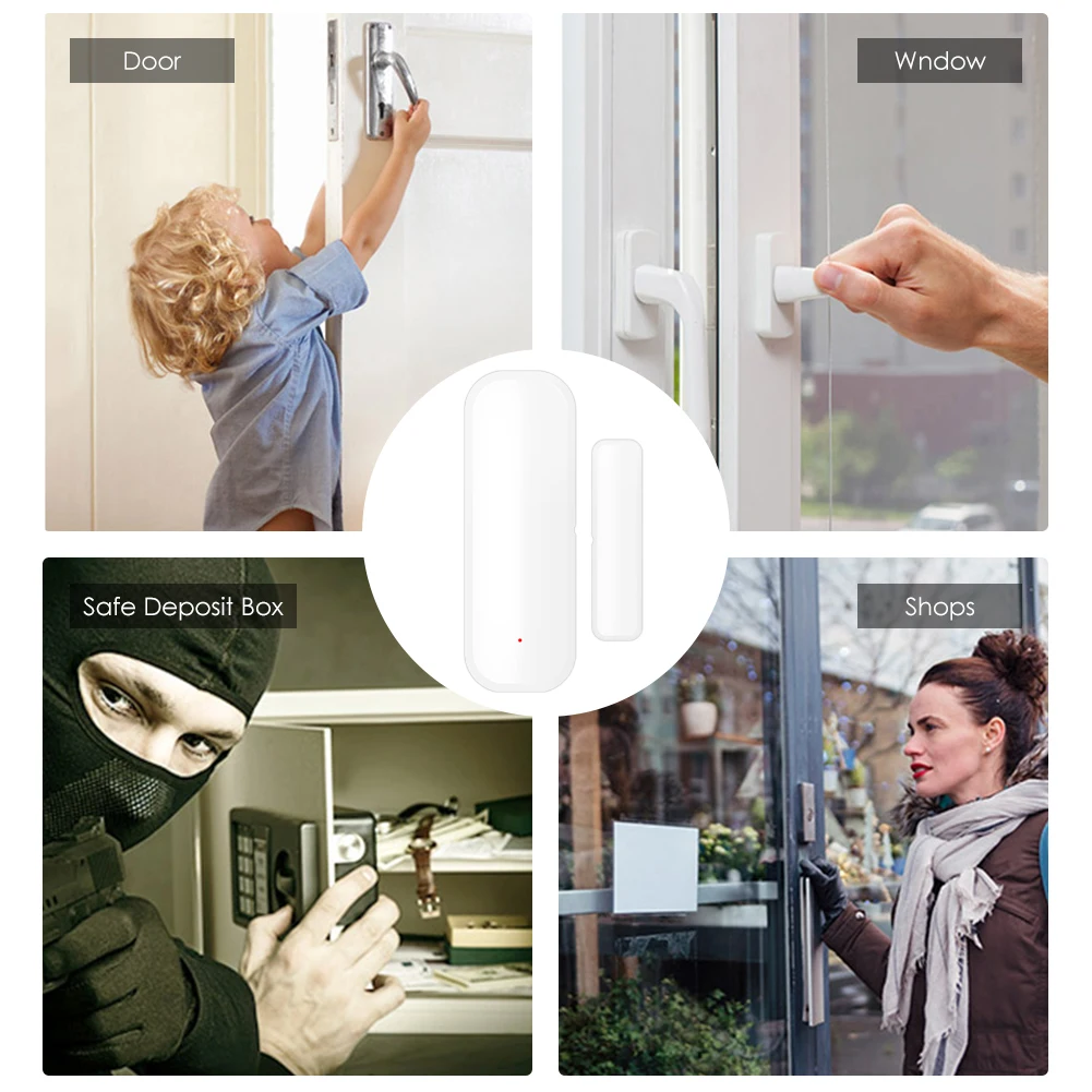iHseno Tuya WiFi Türsensor Fen – Smart Home For Windows Bewertung und Preis