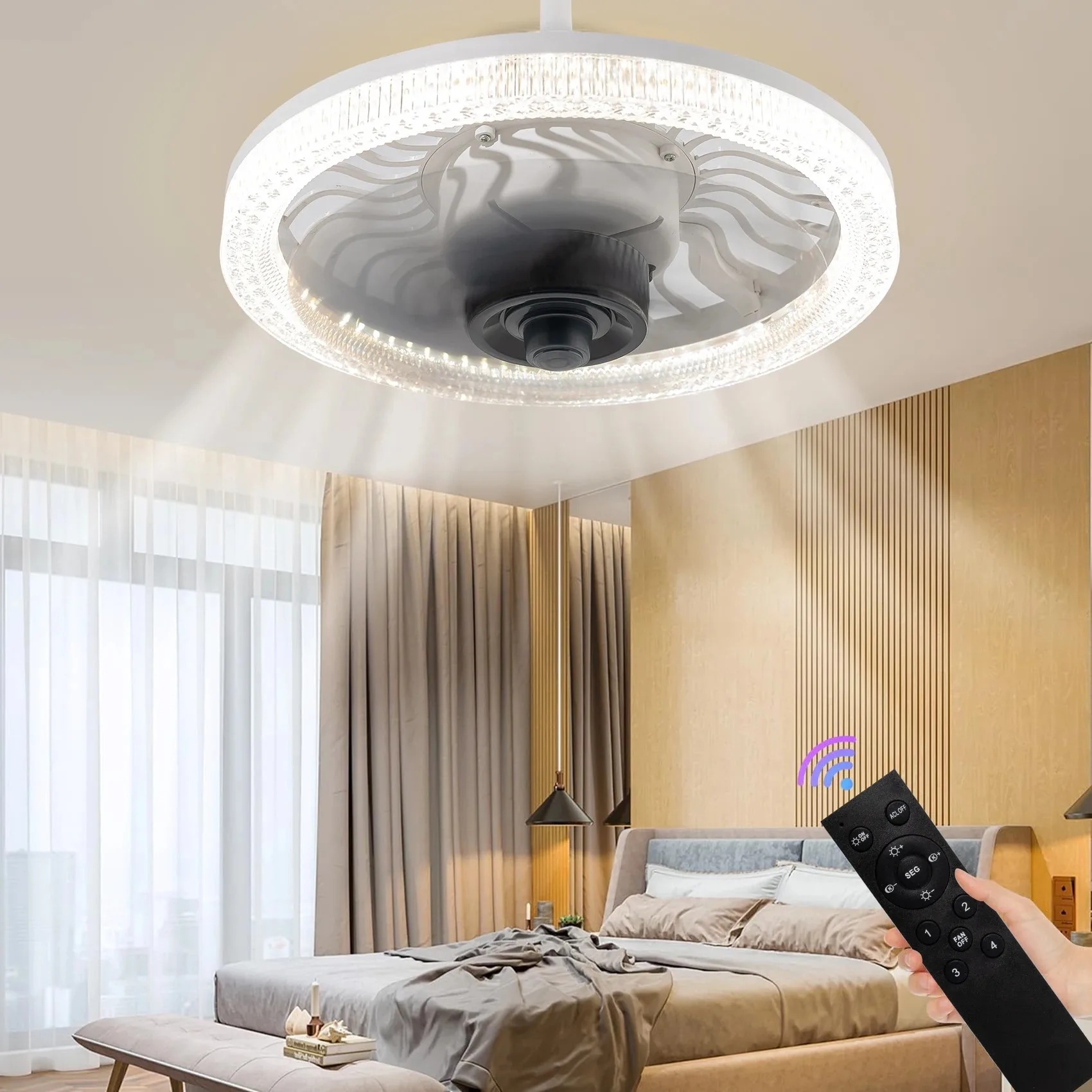Intelligente LED-Deckenventila – Smart Ceiling Fan Bewertung und Preis