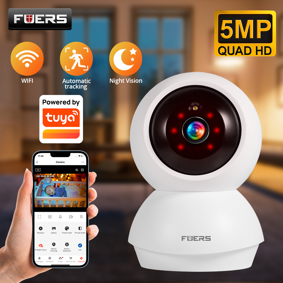 Fuers 5MP WLAN-Kamera für den  – Smart Home Windows App Bewertung und Preis