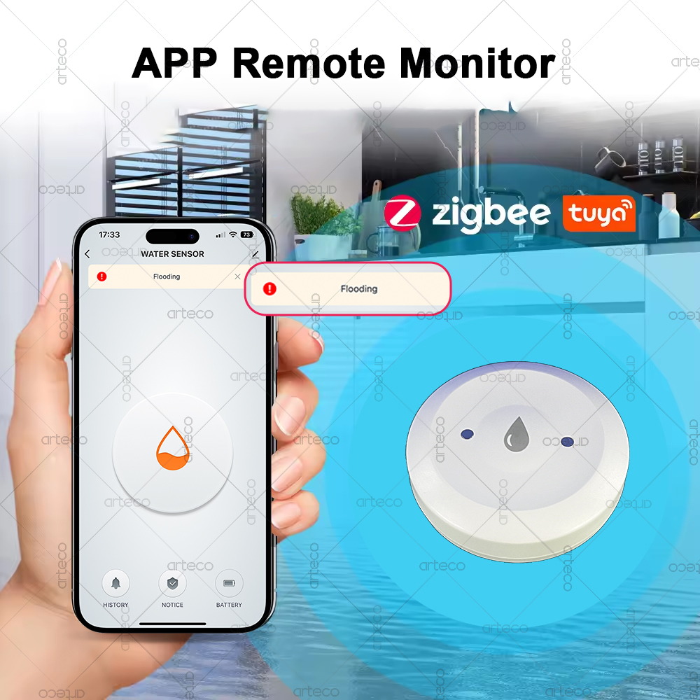 Tuya Smart Zigbee Wasser Senso – Smart Home Website Bewertung und Preis