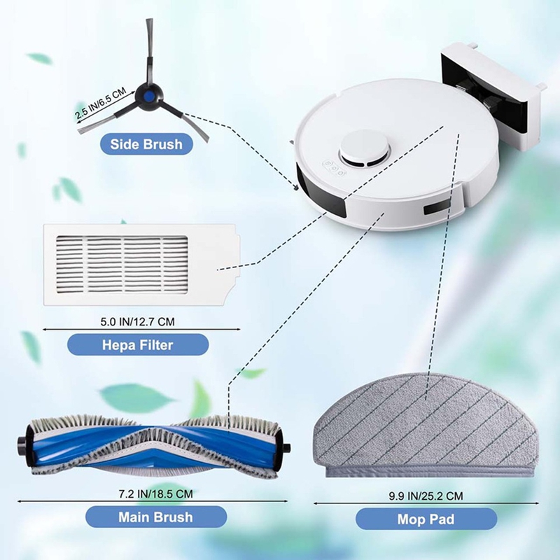 Für N20 Plus/N20/N20 Roboterst – Robot Vacuum Bewertung und Preis