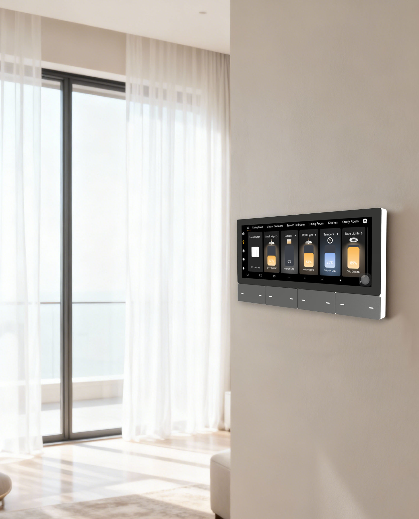 F5 Tuya UK Touchscreen Musikpl – Smart Home Touchscreen Control Panel Bewertung und Preis