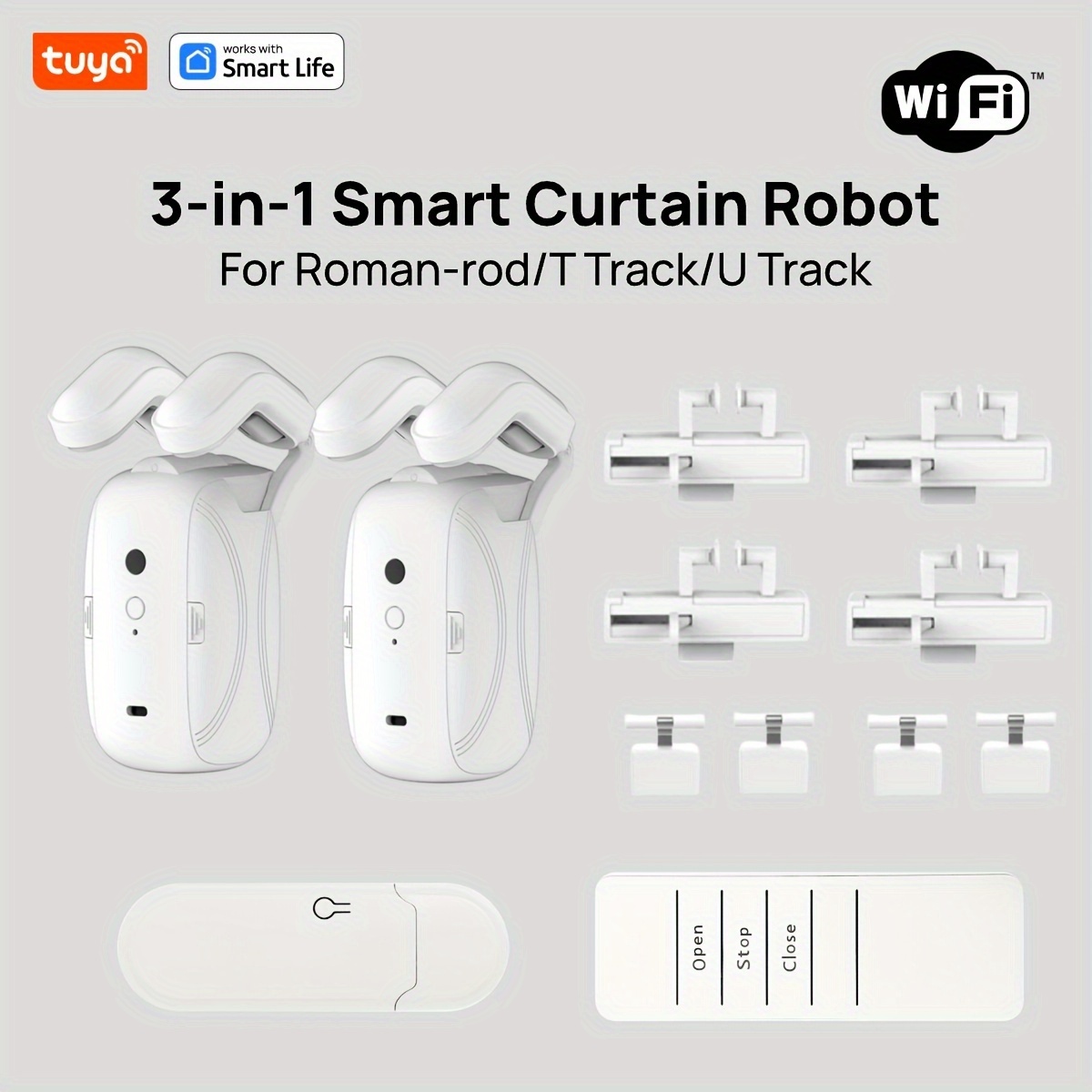 1/2 Stück Tuya Smart WiFi Vorh – Smart Home Website Bewertung und Preis
