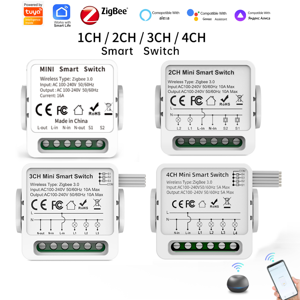 Tuya Zigbee 3.0 Smart-Schalter – Smart Home Z Wave Bewertung und Preis