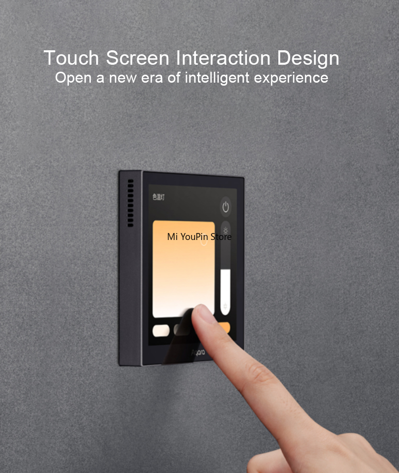 Neue Aqara Smart Scene Panel S – Smart Home Touchscreen Control Panel Bewertung und Preis
