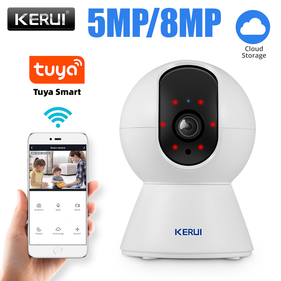 KERUI 8MP/5MP 4K WiFi IP Kamer – Smart Home Windows App Bewertung und Preis