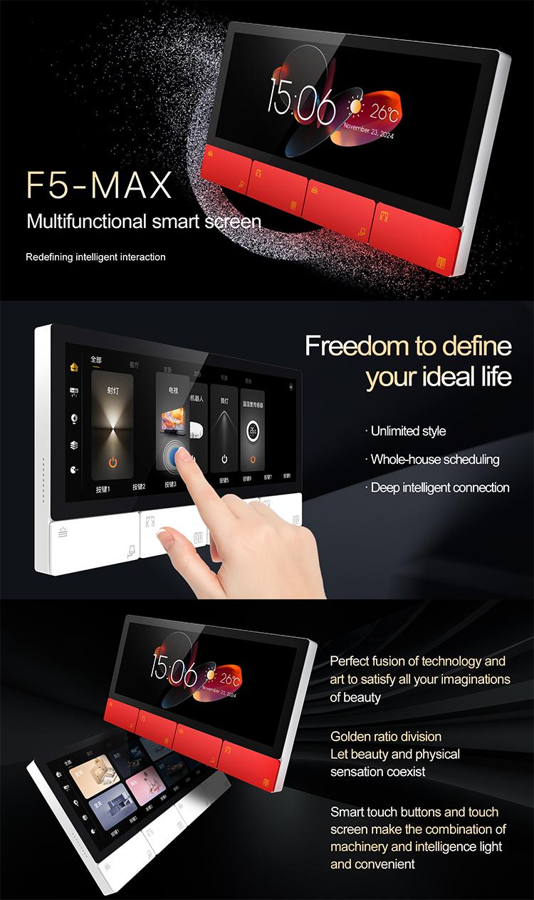 2025 Smart Home Zigbee Gateway – Smart Home Touchscreen Control Panel Bewertung und Preis