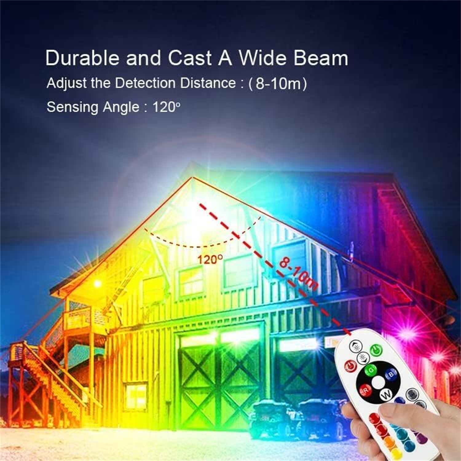 2er-Pack 150 W RGB-Flutlicht,  – Smart Home Package Bewertung und Preis