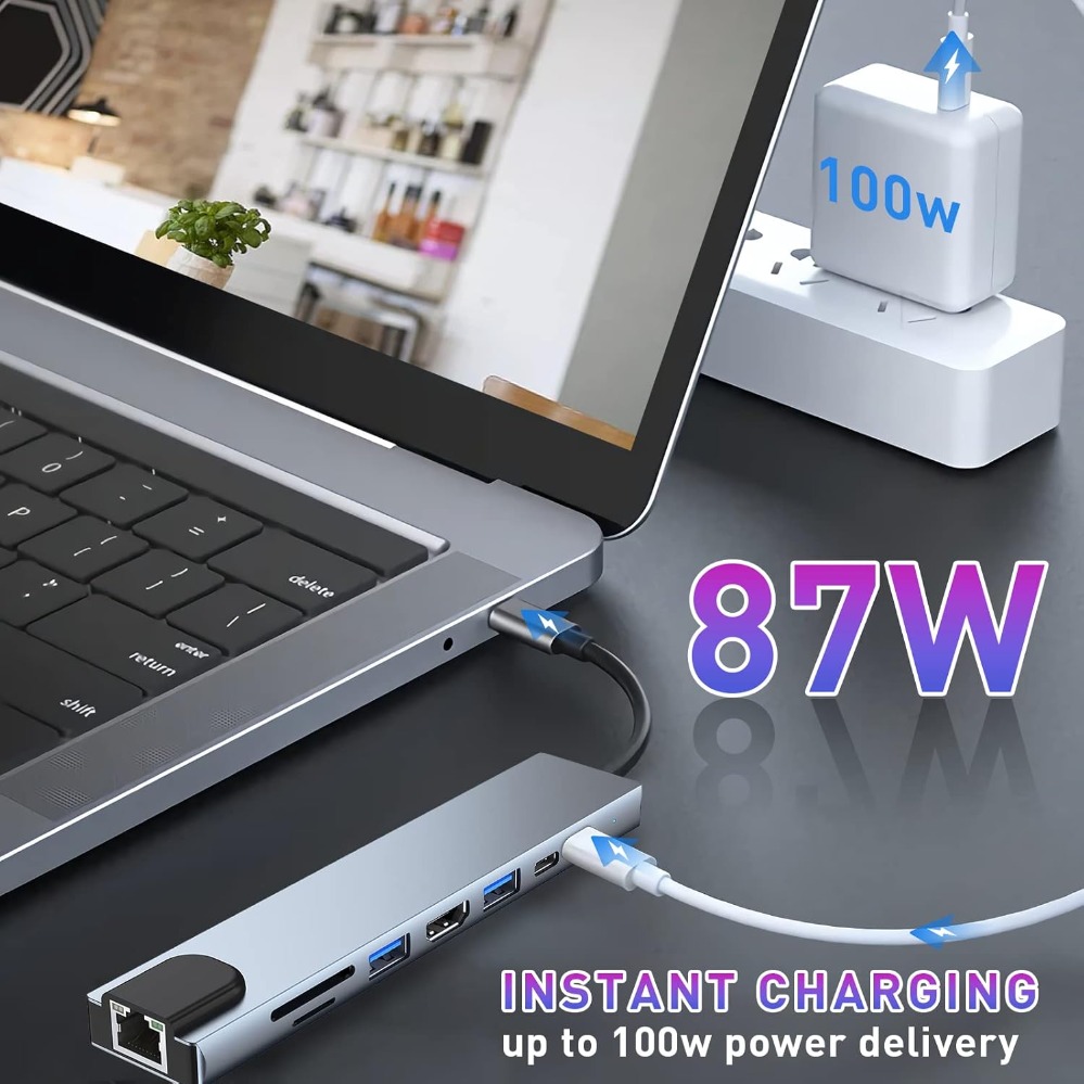 8-in-1/2 7-in-1/2 USB-C-Hub Ty – Smart Home Hub 2 Bewertung und Preis