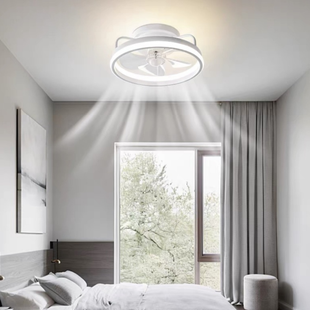 Moderne LED-Ventilatorleuchte  – Smart Ceiling Fan Bewertung und Preis