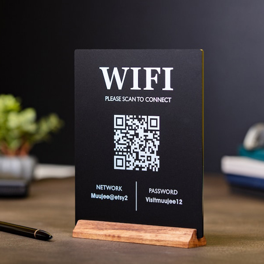 Kundenspezifisches WiFi-QR-Cod – Airbnb Smart Home Bewertung und Preis