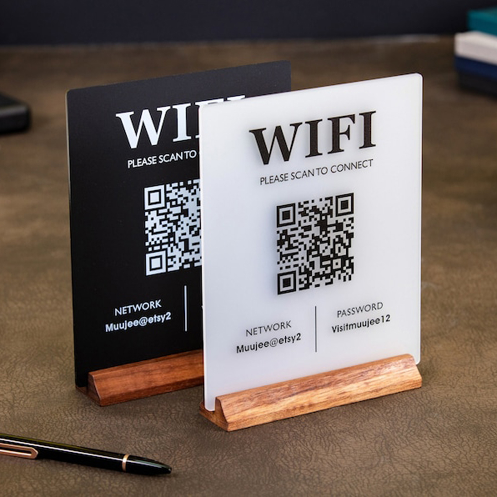 Kundenspezifisches WiFi-QR-Cod – Airbnb Smart Home Bewertung und Preis