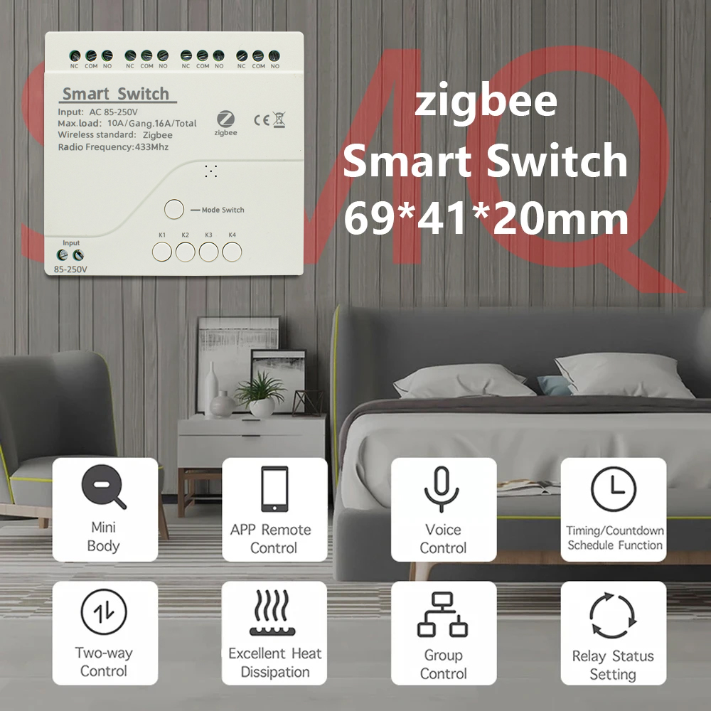 Zigbee Smart Switch Wifi Relai – Smart Home Z Wave Bewertung und Preis