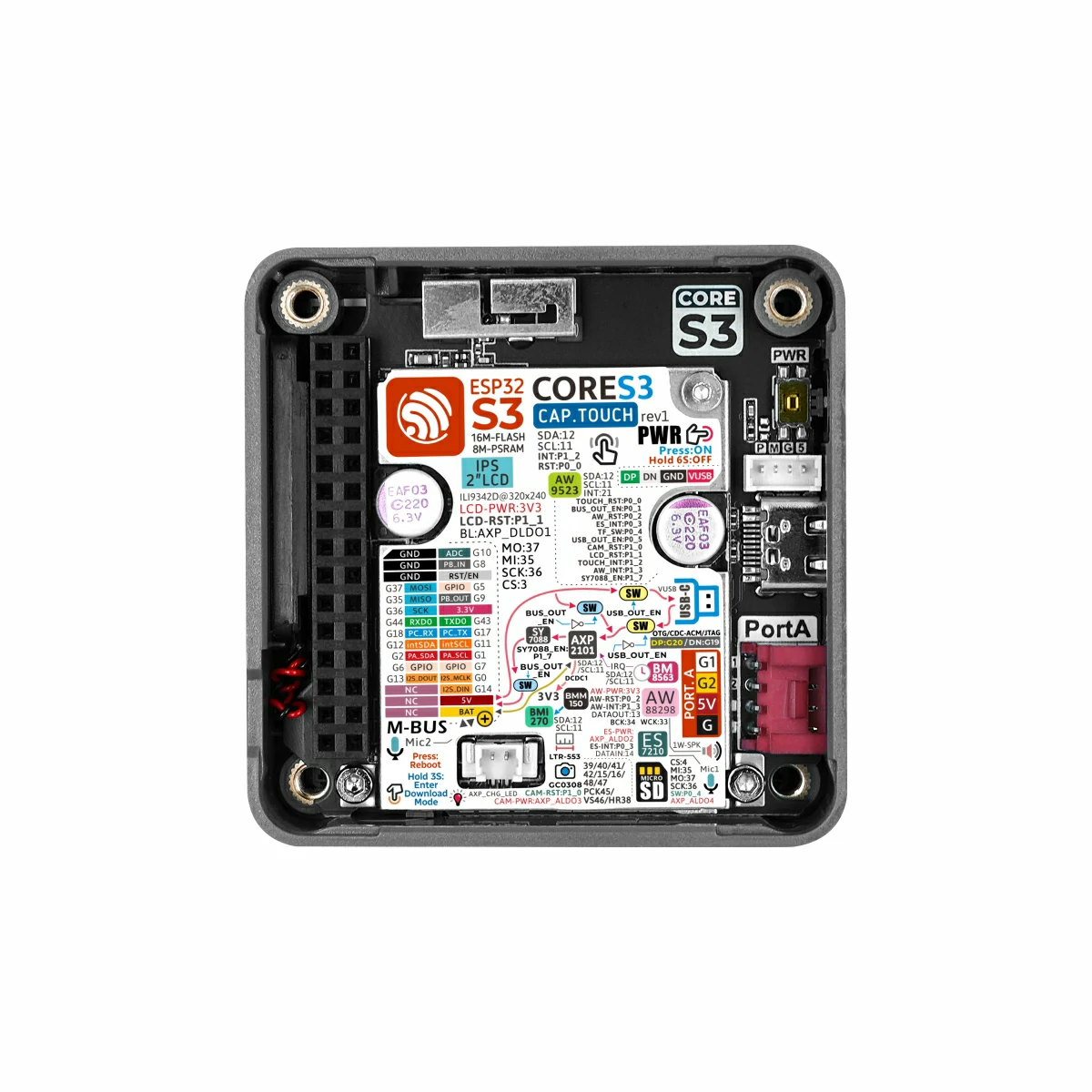 M5Stack CoreS3 Lite Programmie – Smart Home Esp32 Bewertung und Preis