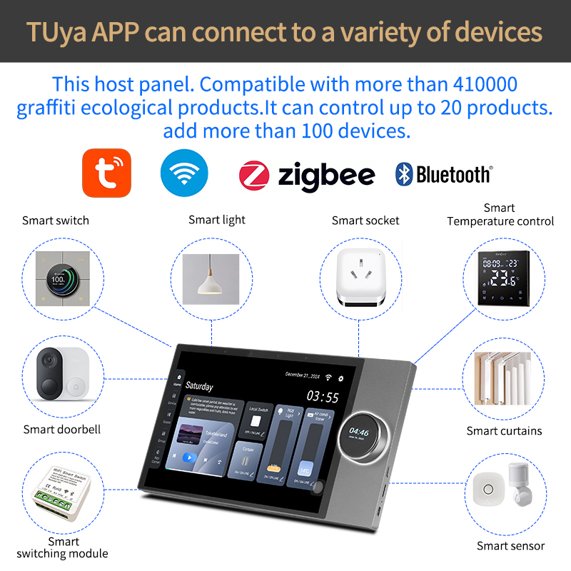 Smart Home Hintergrundmusiksys – Smart Home Touchscreen Control Panel Bewertung und Preis