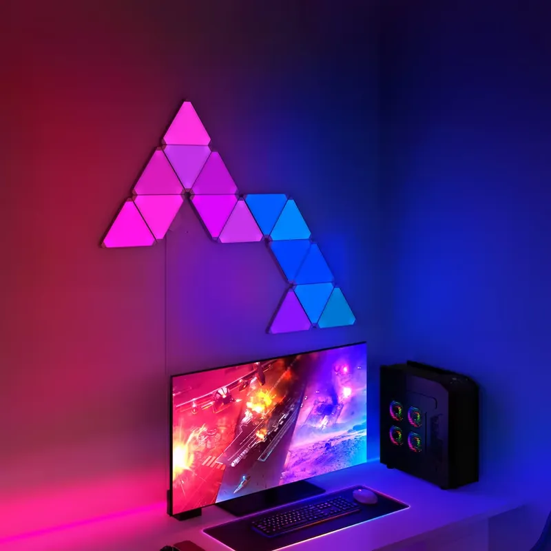 Banqcn Dreieckige LED-Gaming-S – Smart Home Alexa Bewertung und Preis