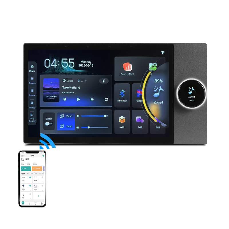 Smart-Home-Hintergrundmusik-Sy – Smart Home Touchscreen Control Panel Bewertung und Preis
