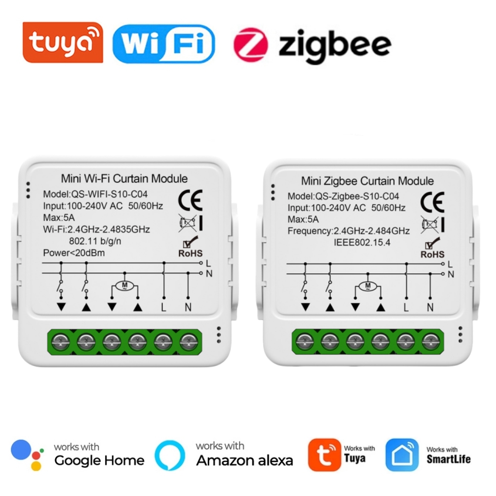 Tuya WiFi Zigbee Smart Vorhang – Smart Home Z Wave Bewertung und Preis