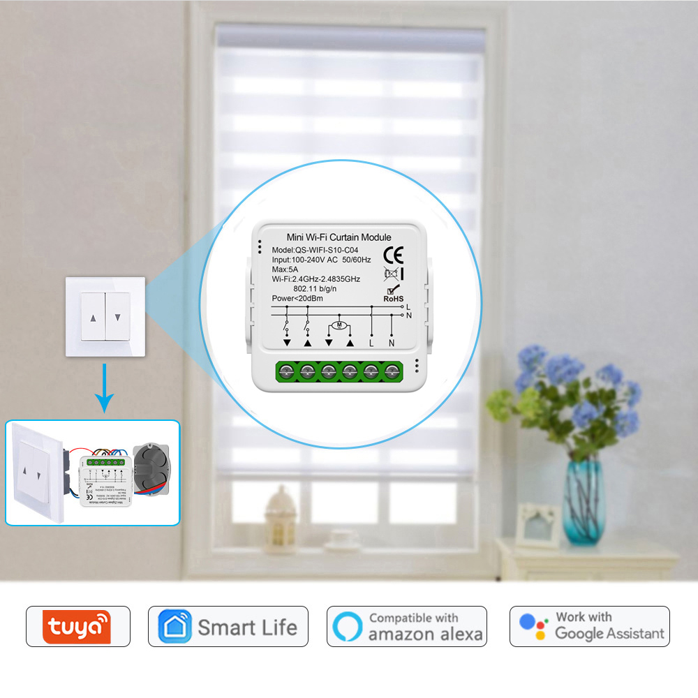 Tuya WiFi Zigbee Smart Vorhang – Smart Home Z Wave Bewertung und Preis