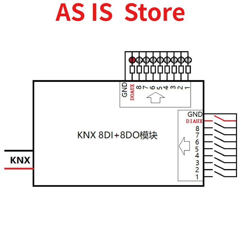 Smart Home KNX I/O-Modul - 8 D – Smart Home Knx Bewertung und Preis